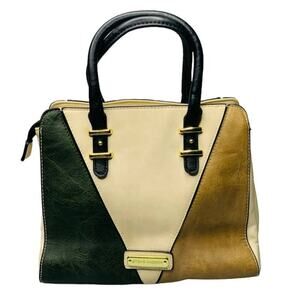 Steve Madden Green, Brown & Beige Purse